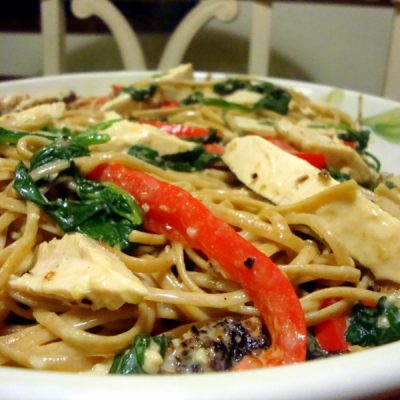 Tuscan Chicken Pasta