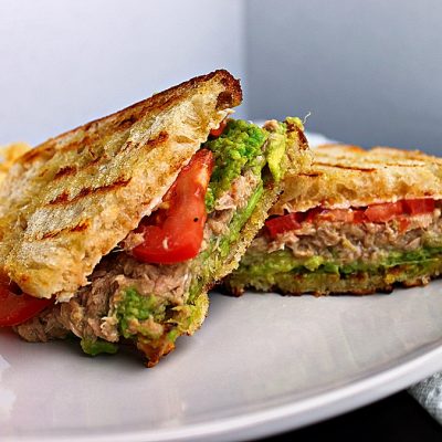 Avocado-Tuna Panini
