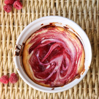 White Chocolate Raspberry Cheesecake