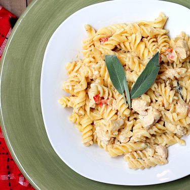 gorgonzola chicken pasta
