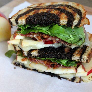 Apple, Bacon, and Brie Panini