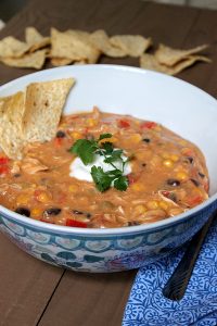 Chicken Enchilada Soup