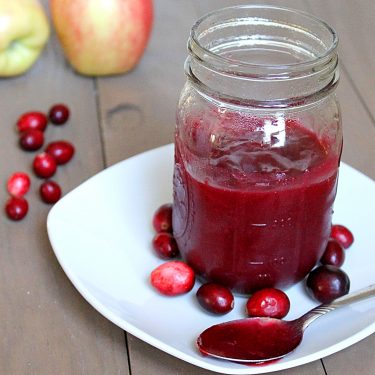 Cranberry Apple Syrup