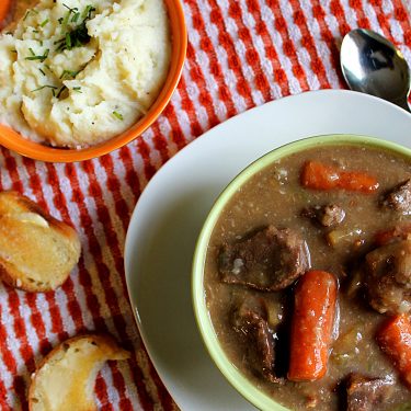 Autumn Beef Stew via Fabtastic Eats #beef #stew