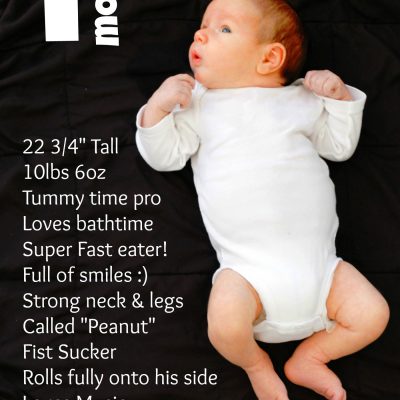 One Month Old