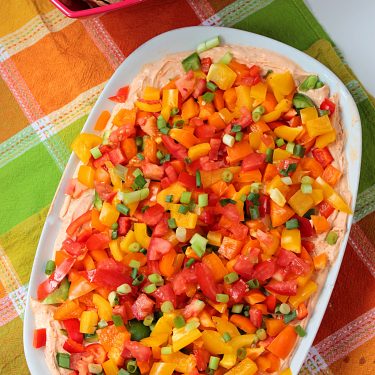 Veggie Taco Dip | Fabtastic Eats