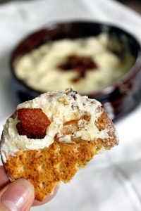 Bacon, Caramelized Shallots, and Swiss Dip | Fabtastic Eats