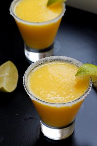 Frozen Pineapple Mango Margarita | Fabtastic Eats