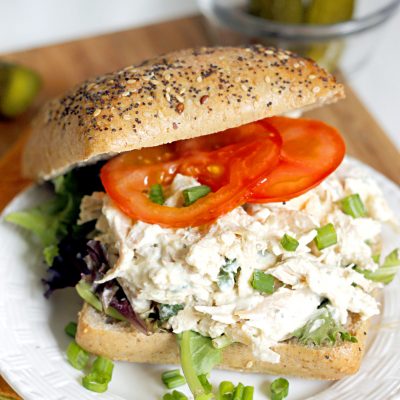 Lighter Ranch Chicken Salad Sandwich