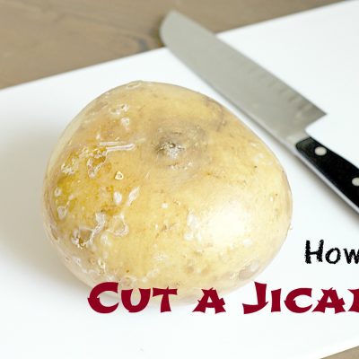 How To: Cut a Jicama