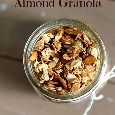 Homemade Almond Granola
