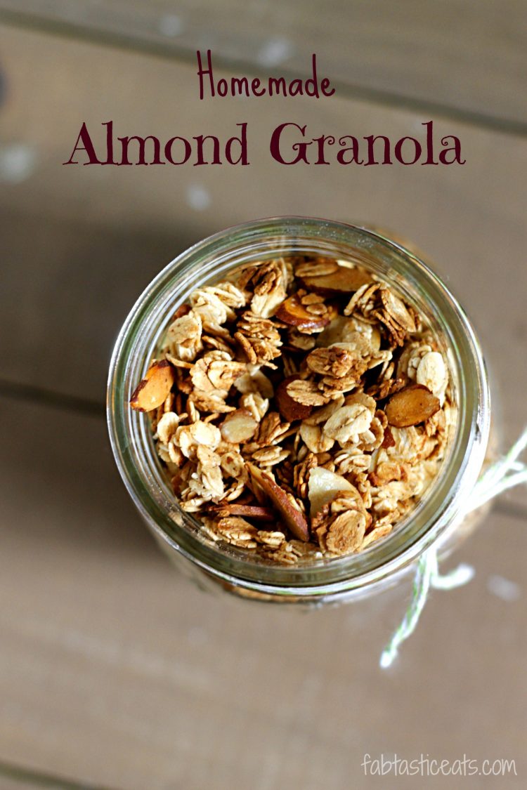 Homemade Almond Granola