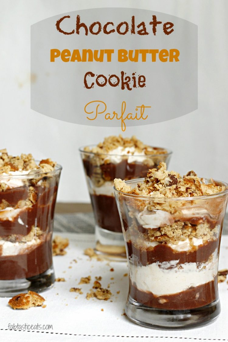 Chocolate Peanut Butter Cookie Parfait