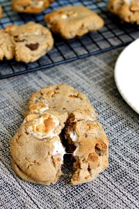 Peanut Butter S'mores Cookies