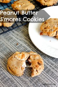 Peanut Butter S'mores Cookies