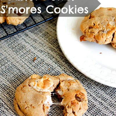 Peanut Butter S’mores Cookies