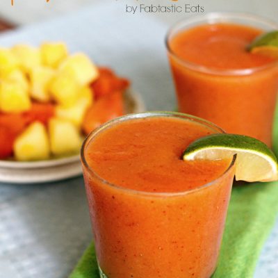 Tropical Papaya Margarita