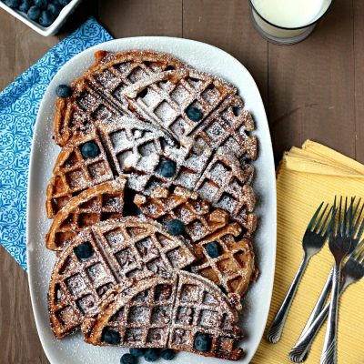 Cinnamon Chip Oat Waffles