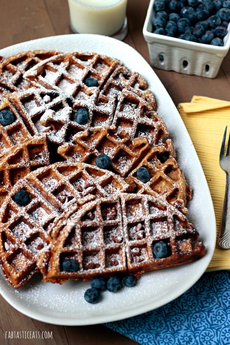 Cinnamon Chip Oat Waffles Belle Vie