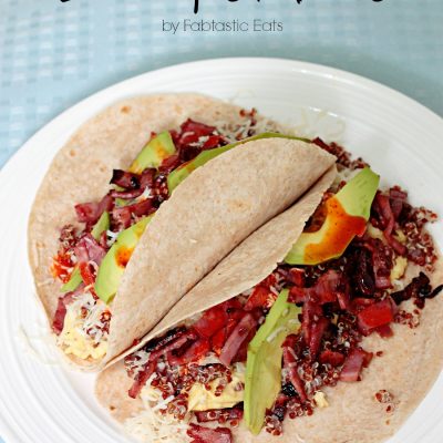 Quinoa and Avocado Breakfast Tacos