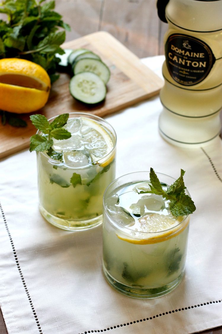 Ginger Cucumber Julep