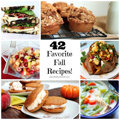 42 Favorite Fall Recipes!