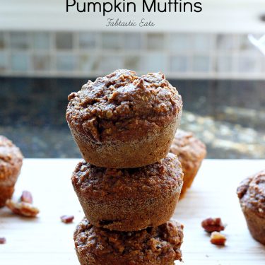 Whole Wheat Flax Bran Pumpkin Muffins