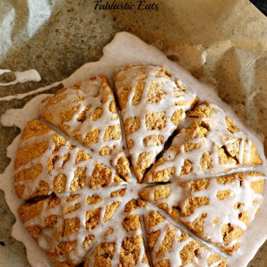 Ginger Pumpkin Scones | Fabtastic Eats