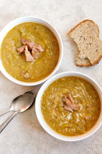 Momma's Split Pea and Ham Soup | Fabtastic Eats