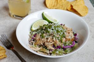 Pork Carnitas and Chimichurri Burrito Bowl | Fabtastic Eats