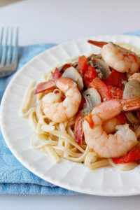 Mommas Shrimp Scampi | Fabtastic Eats