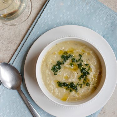 Creamy Cauliflower Soup | Fabtastic Eats