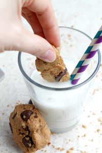 Coconut, Almond Butter, Mascarpone Chocolate Chip Cookies | Fabtastic Eats