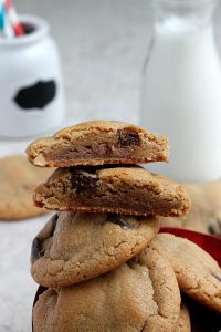 HIMYM "Sumbitch' Cookies (Peanut Butter, Chocolate, and Caramel Cookies) | Fabtastic Eats