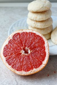 Coconut Grapefruit Sugar Cookies | Fabtastic Eats