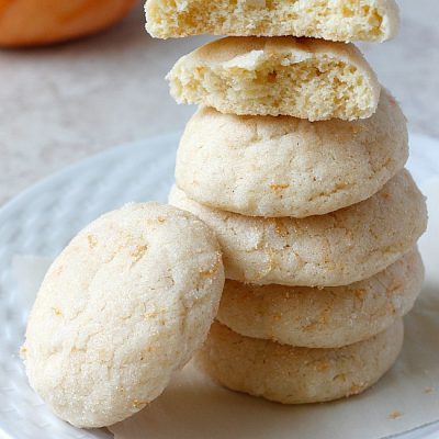 Coconut Grapefruit Sugar Cookies