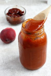 Chipotle Peach BBQ Sauce | Fabtastic Eats