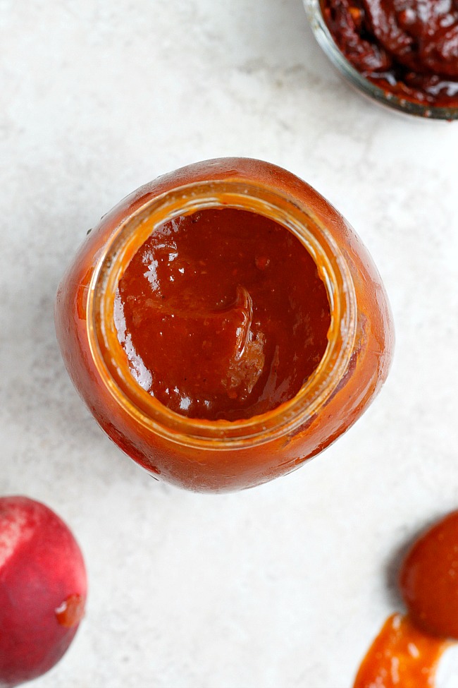 Chipotle Peach BBQ Sauce | Fabtastic Eats