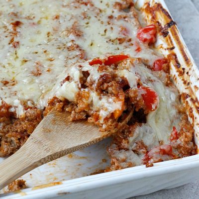 BBQ Chicken Quinoa Bake