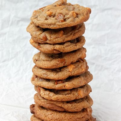 Brown Butter Cinnamon Butterscotch Cookies