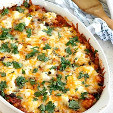 Mexican Lasagna | Fabtastic Eats