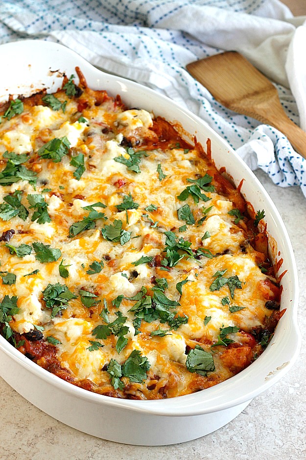 Mexican Lasagna | Fabtastic Eats