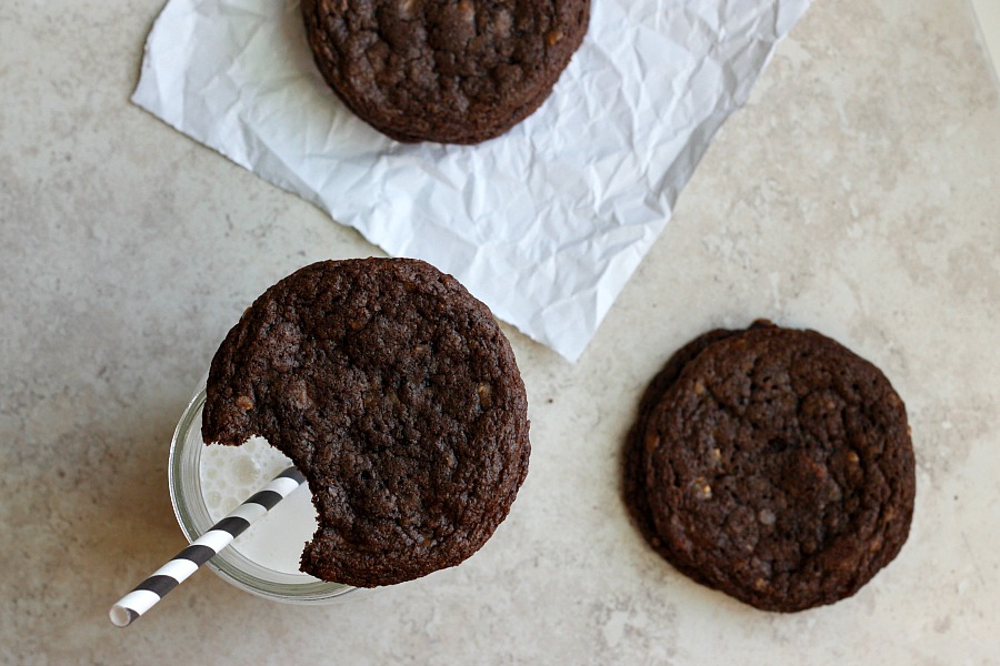  Toffee Nutella Cookies | Fabtastic Eats