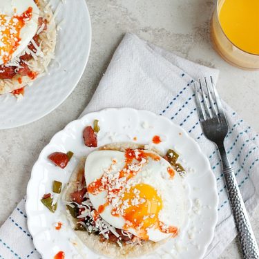 Kielbasa Breakfast Tostadas | Fabtastic Eats