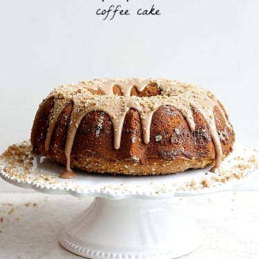 Glazed Pumpkin Coffee Cake | Fabtastic Eats