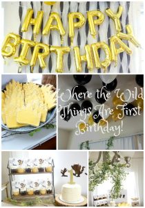 Where the Wild Things Are First Birthday!!
