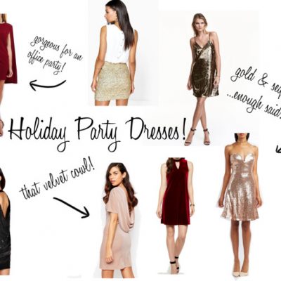 Holiday Party Dresses (Under $60!)