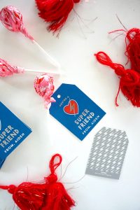 Superhero Classroom Valentine Cards!